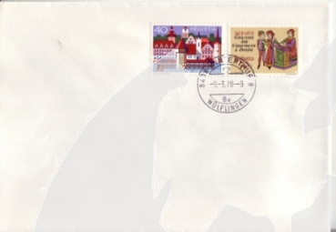 CH FDC 1117 / 1118 - 1978 00 002 ●